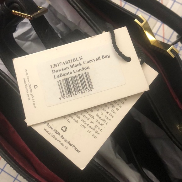 LaBante London Black carryall bag - Picture 6 of 8